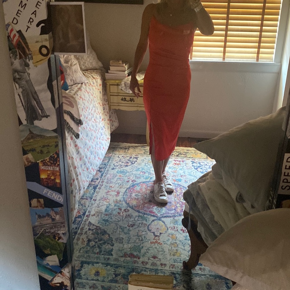 Red colored size medium sundress midi  CBR